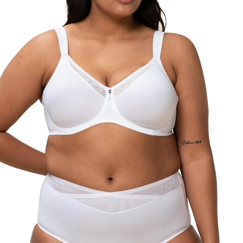 Triumph Women's True Shape Sensation W01, Minimizer bra, WHITE