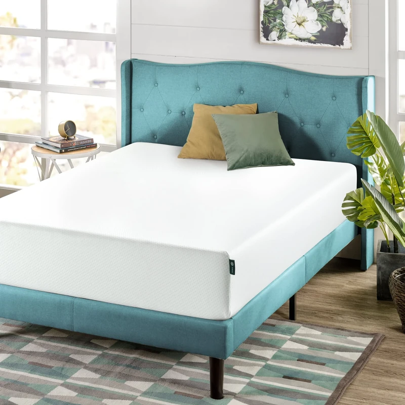 Zinus Memory Foam 25.5 cm Green Tea Mattress - Image 1