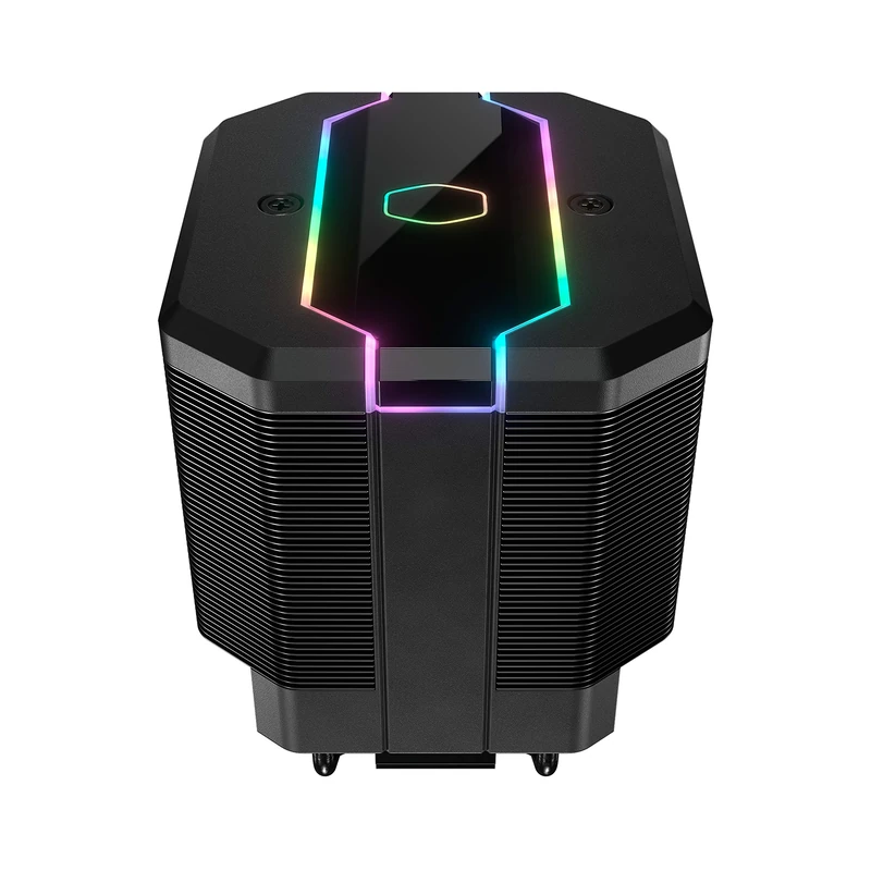 Cooler Master MasterAir MA620M CPU Cooling System - ARGB Dual Tower Heatsink, 6 Heat Pipes with Quiet SF120R Fan – 5 Year Warranty