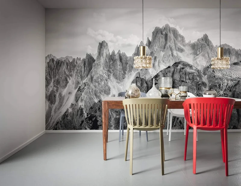 Komar Non-Woven Photo Wallpaper Peaks 400 x 250 cm (Width x Height)