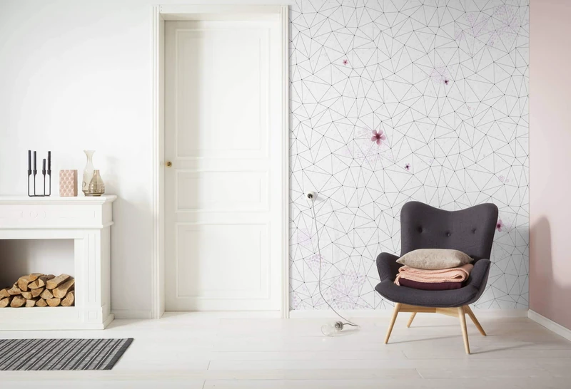 Komar Non-Woven Photo Wallpaper Cherry Blossom Design 200 x 250 cm (Width x Height) - Image 1