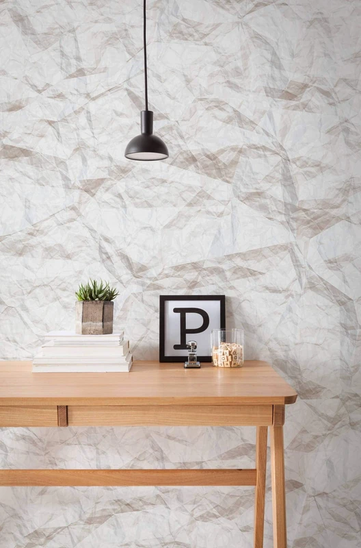 Komar Non-Woven Photo Wallpaper Crumpled 300 x 250 cm (Width x Height)