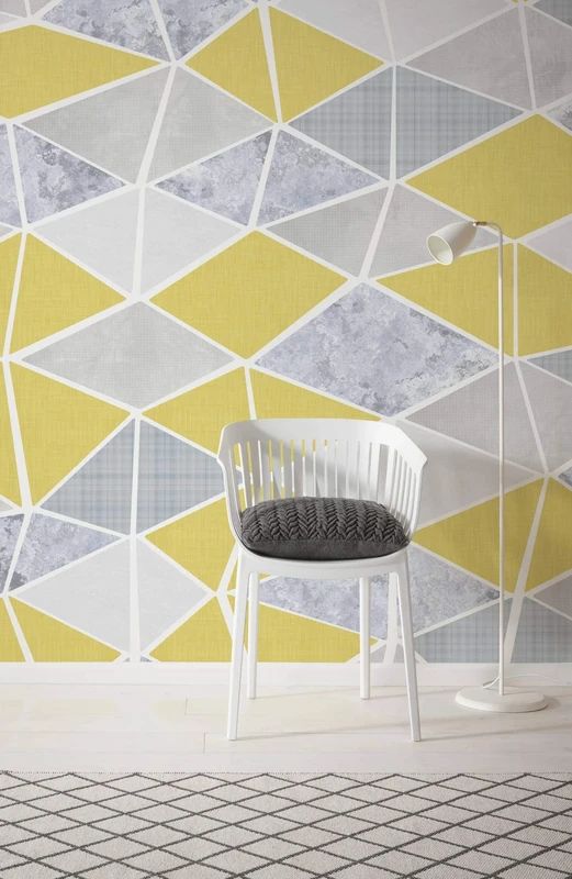 Komar 6014A-VD4 Vlies Fototapete Yesterday, 400 x 250 cm (Breite x Höhe), Tapete, Schlafzimmer, Wohnzimmer, Flur, Design, Dekoration, Wanddeko Non-Woven Photo Wallpaper, Colourful