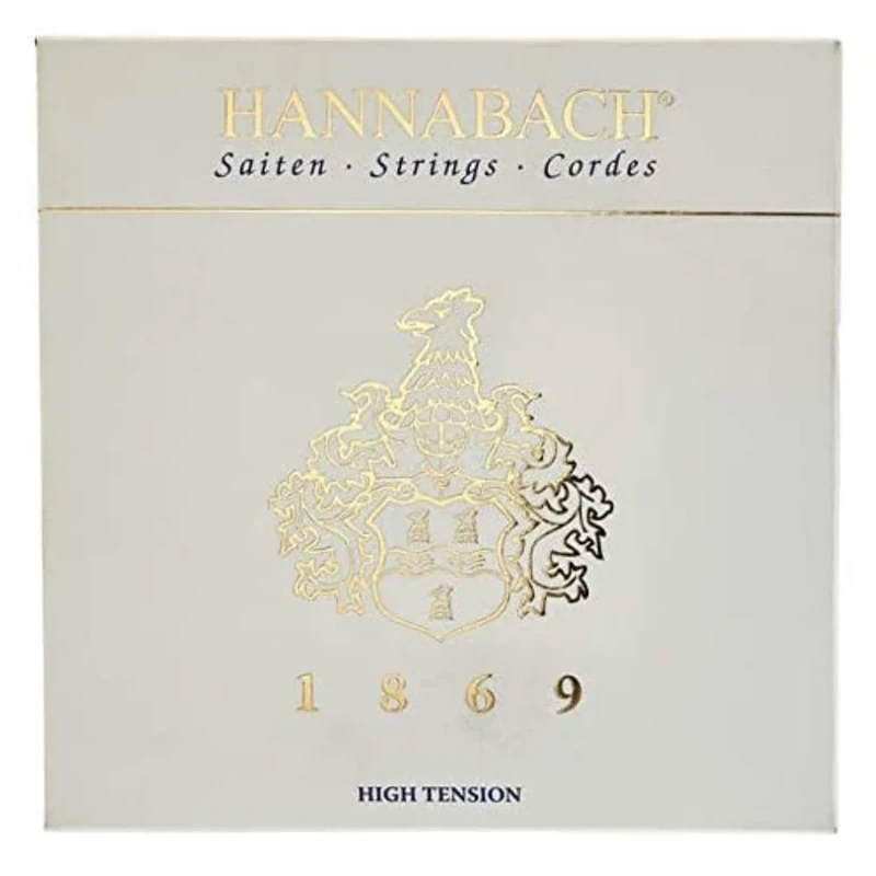 Hannabach Klassikgitarre-Saite Satz Serie 1869 Carbon/Gold HT - 1869HT, 652797