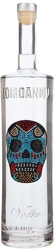 Iordanov Day of The Dead Skull Vodka, 150 cl