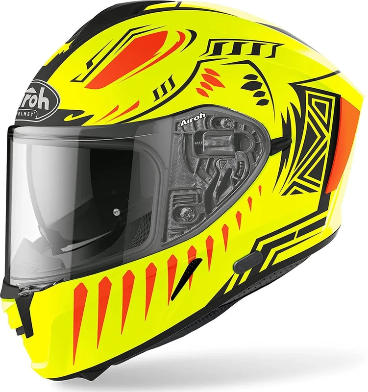 Airoh HELMET SPARK VIBE YELLOW FLUO MATT M
