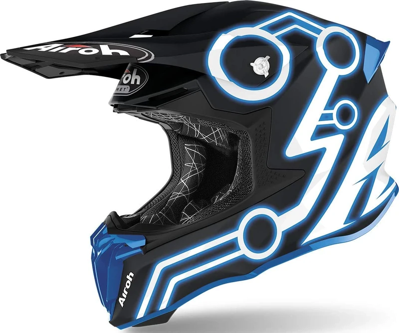 Airoh HELMET TWIST 2.0 NEON BLUE MATT L