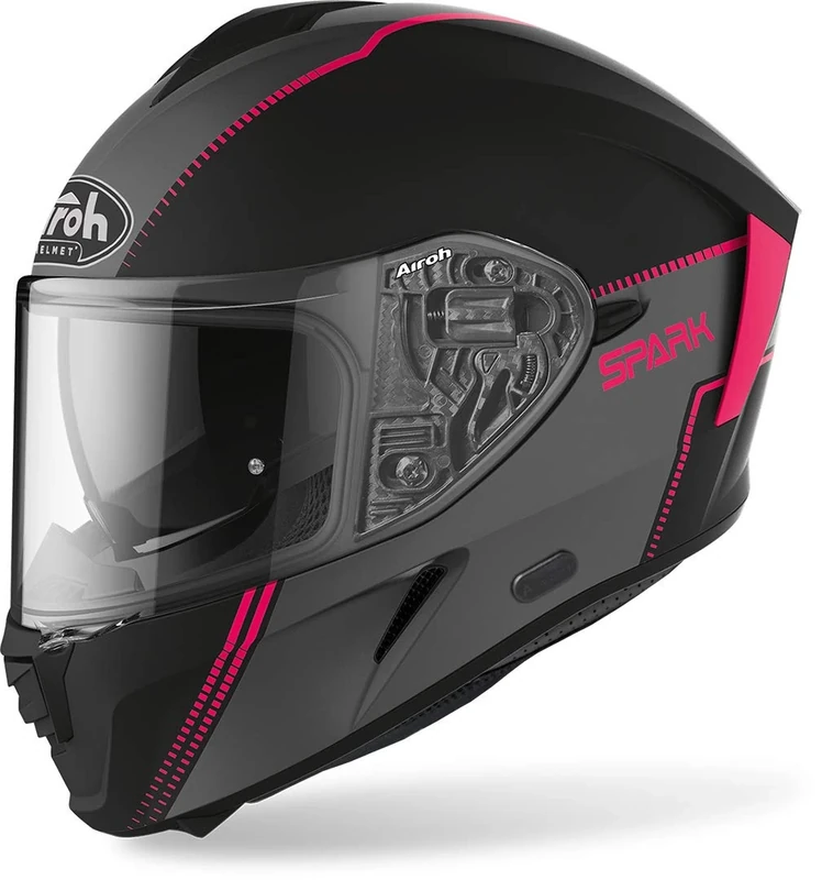 Airoh HELMET SPARK FLOW PINK MATT XS