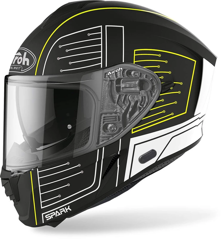 Airoh HELMET SPARK CYRCUIT BLACK MATT S