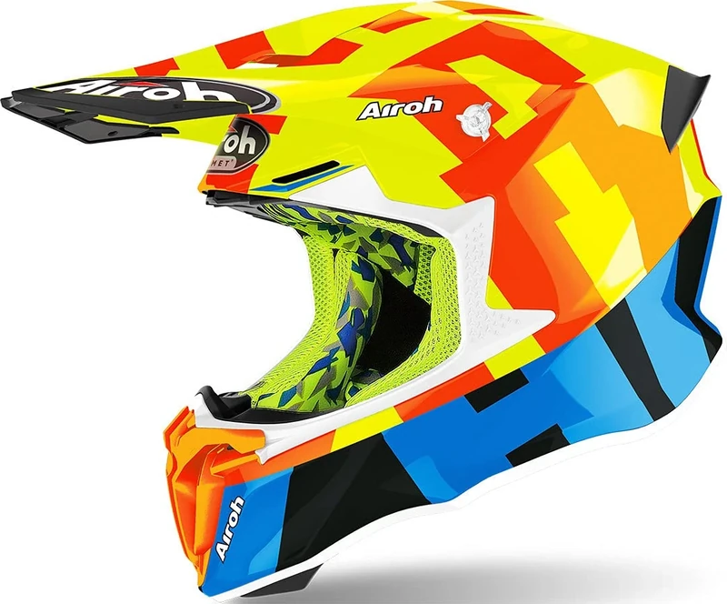 Airoh HELMET TWIST 2.0 FRAME YELLOW GLOSS S