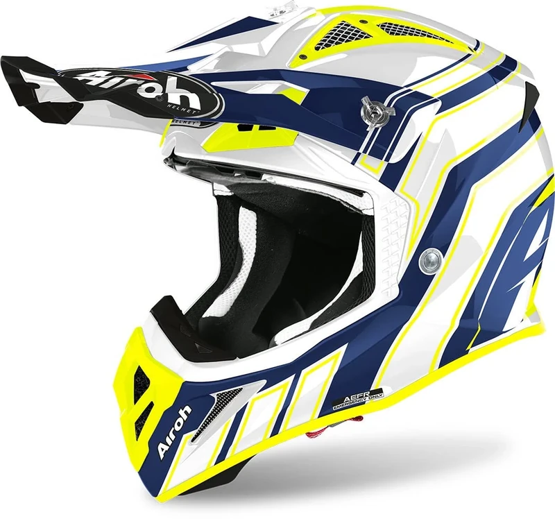 Airoh HELMET AVIATOR ACE ART BLUE GLOSS L