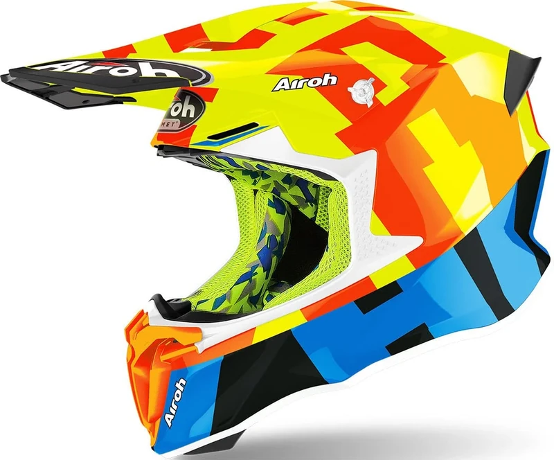 Airoh HELMET TWIST 2.0 FRAME YELLOW GLOSS M