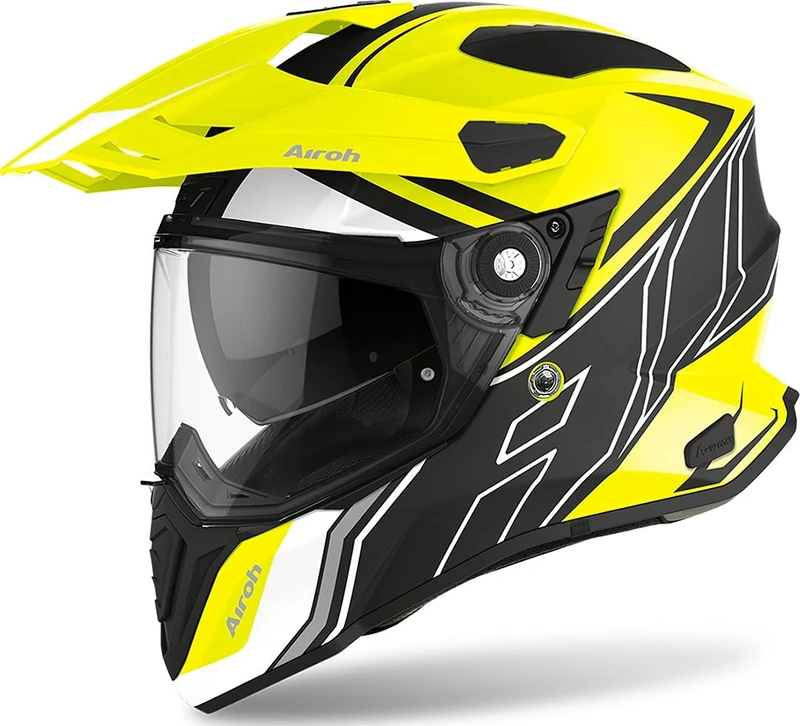 Airoh HELMET COMMANDER DUO YELLOW MATT M