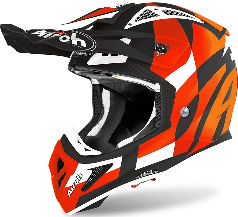 Airoh HELMET AVIATOR ACE TRICK ORANGE MATT L