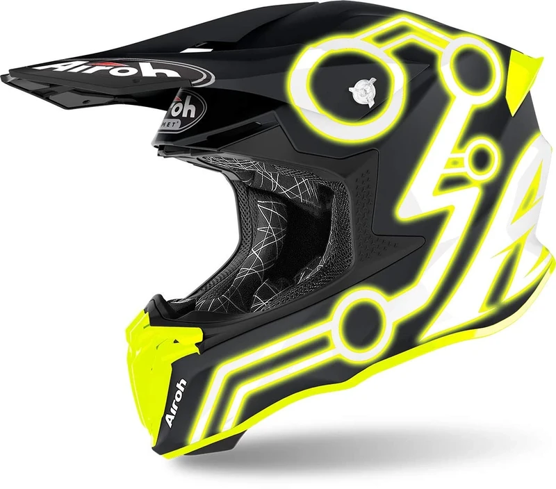 Airoh HELMET TWIST 2.0 NEON YELLOW MATT M