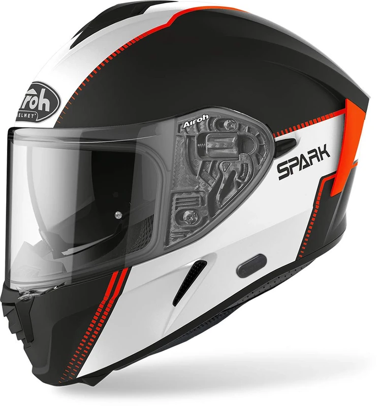 Airoh HELMET SPARK FLOW ORANGE GLOSS M