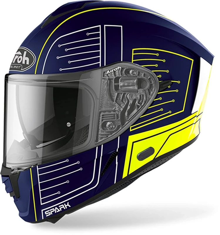 Airoh HELMET SPARK CYRCUIT BLUE GLOSS XL