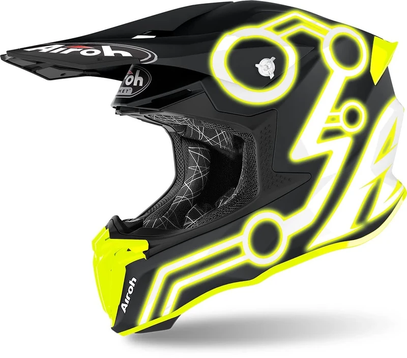 Airoh HELMET TWIST 2.0 NEON YELLOW MATT S