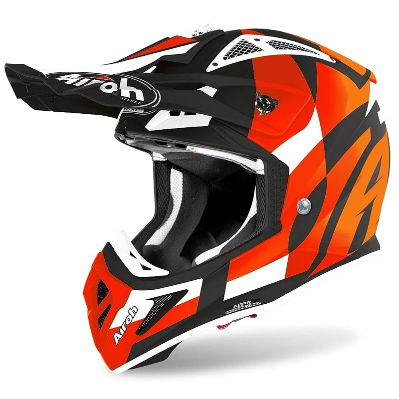 Airoh HELMET AVIATOR ACE TRICK ORANGE MATT XL