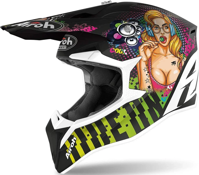 Airoh HELMET WRAAP PIN-UP MATT L