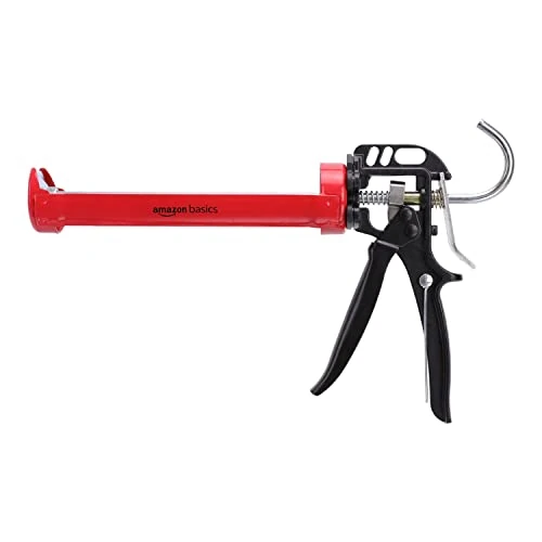 Amazon Basics Sealant Caulking Gun – 310 ml – 12:1 Thrust Ratio