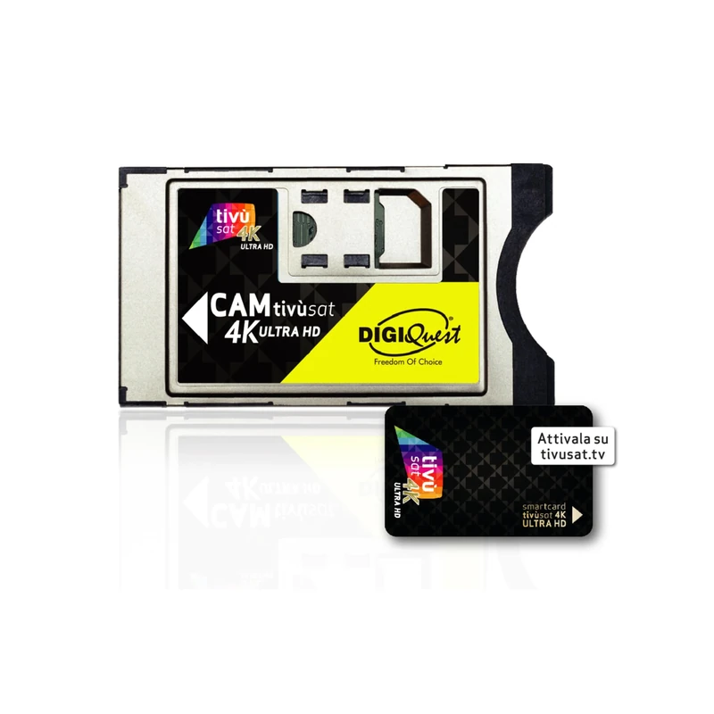 Digiquest CAM Tivùsat 4K Ultra HD Memory Card