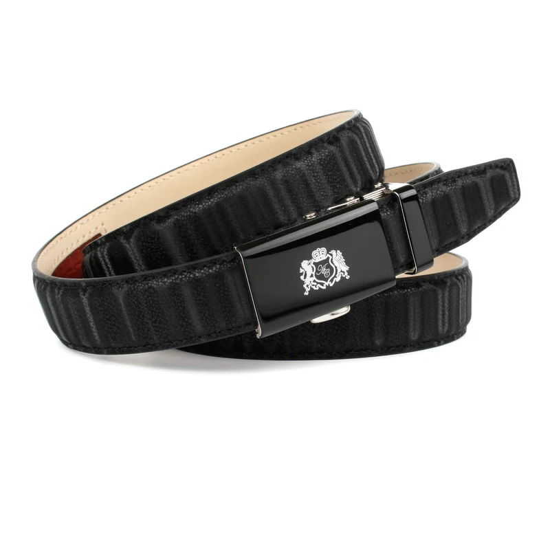 Anthoni Crown Women's 15l3d10 Belt, Black (Schwarz 010), 42 (Size: 95)