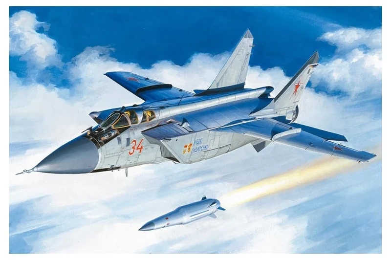 Hobbyboss 081770 1:48 MiG-31BM w/KH-47M2, Multicoloured