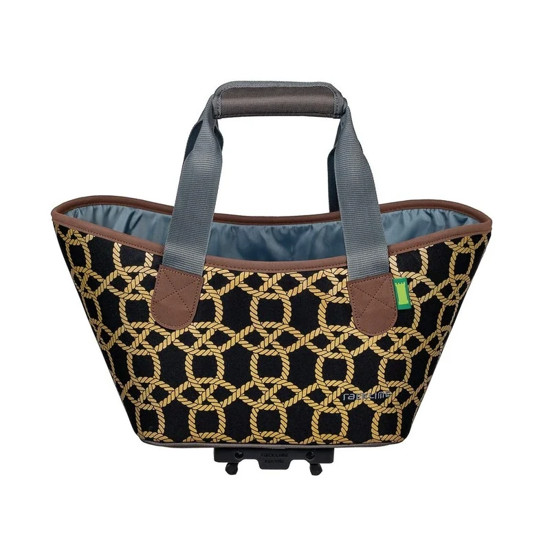 Racktime Unisex - Adult Agnetha Bicycle Handlebar Bag, Black, 1 Size