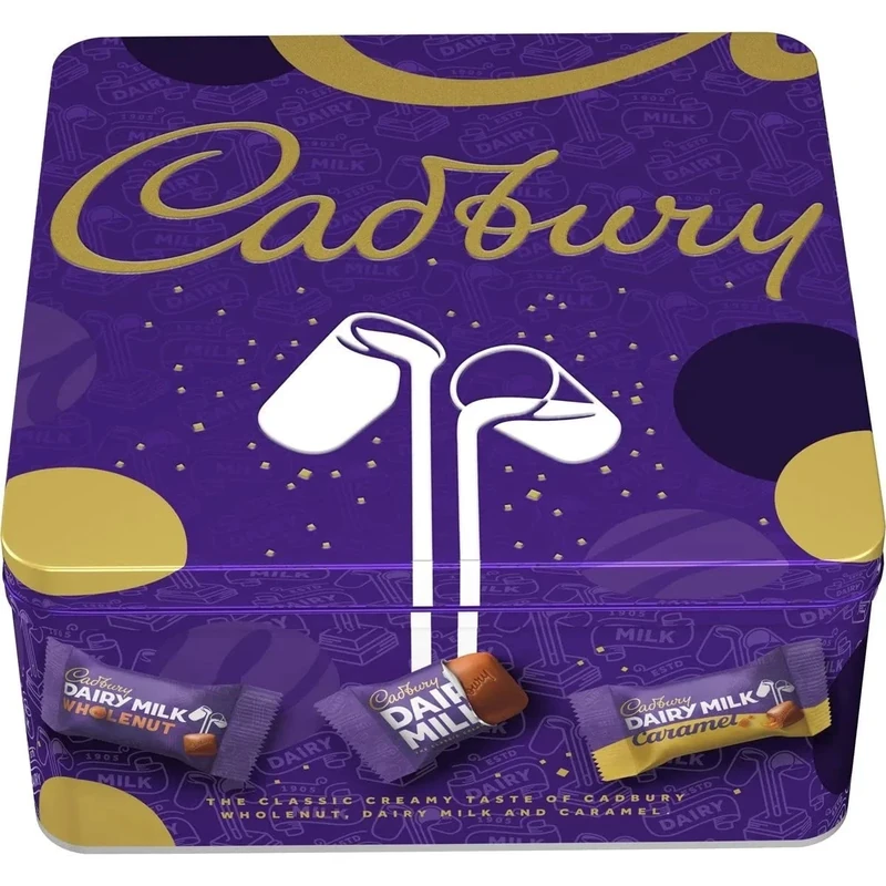 Cadbury Dairy Milk Chocolate Chunk Collection Tin, 396g