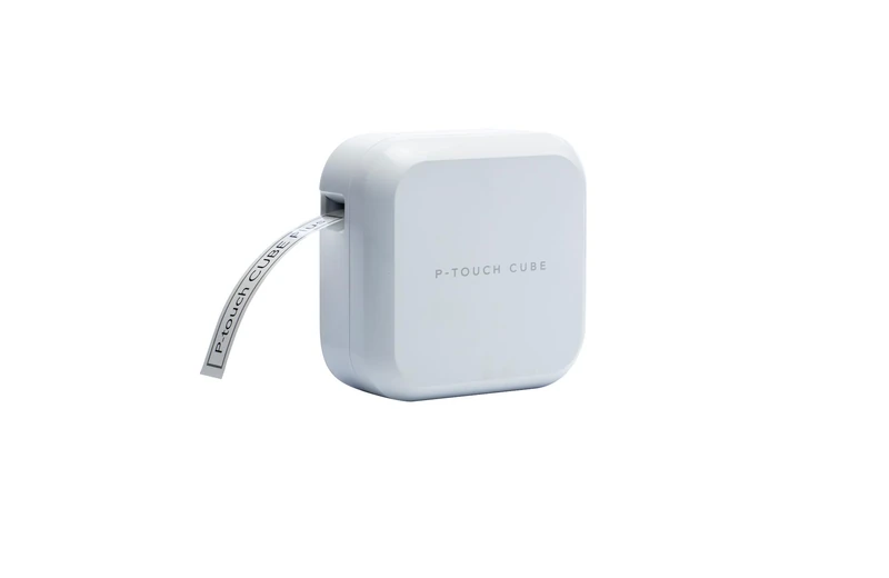 Brother P-touch Cube Plus Label Printer with Bluetooth White PT-P710BTHZ1 - Image 1