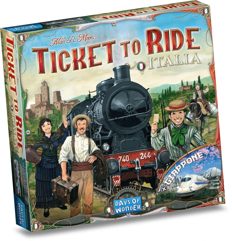 Asmodee Ticket to Ride: Italia e Giappone ITALIANO - Image 1