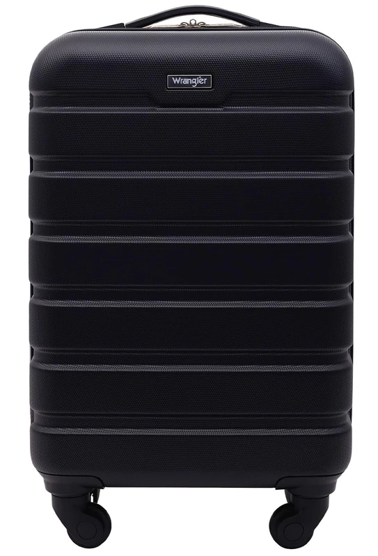Wrangler 22" Hardside Spinner Carry-on Luggage, Black, 22 - Inch, 20" Hardside Spinner Carry-on Luggage