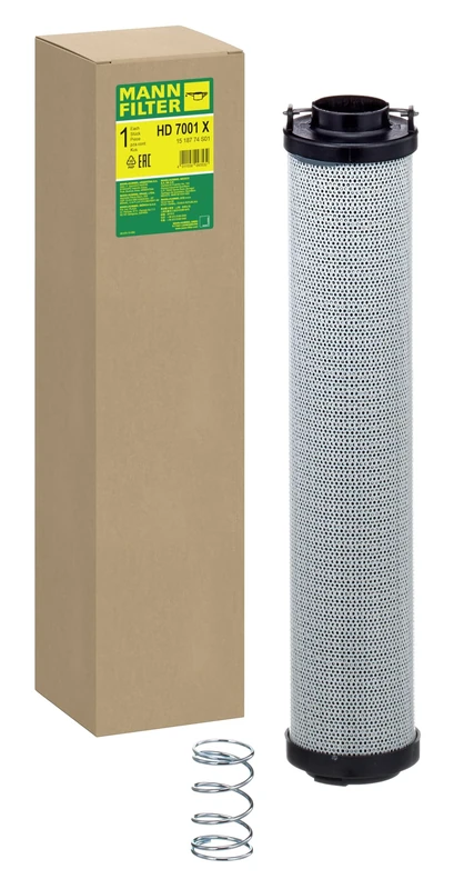 MANN-FILTER HD 7001 x Oil Filter Hydraulics filter - for Off-Highway Applications