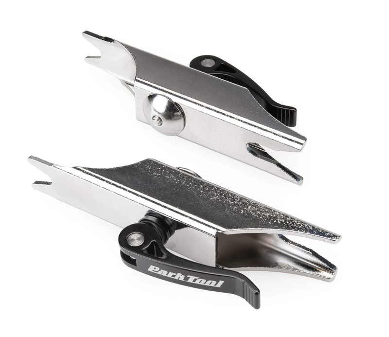 Park Tool,One Size TS-2EXT.3 - TS-2 Truing Stand Upright Extensions And Thru-Axle Adaptors, SILVER