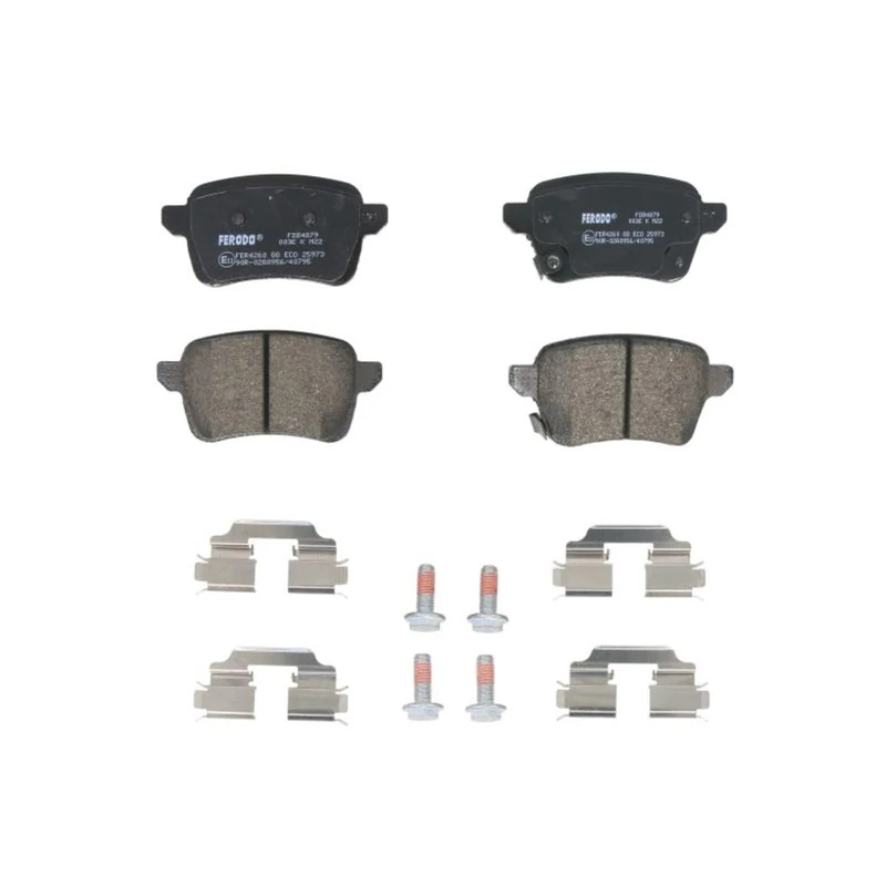 FERODO BRAKE PADS | FDB4879 | FRONT | FOR FIAT TIPO ESTATE 2016- | OE-MATCHING QUALITY | ECO-FRICTION FUSE+ TECHNOLOGY