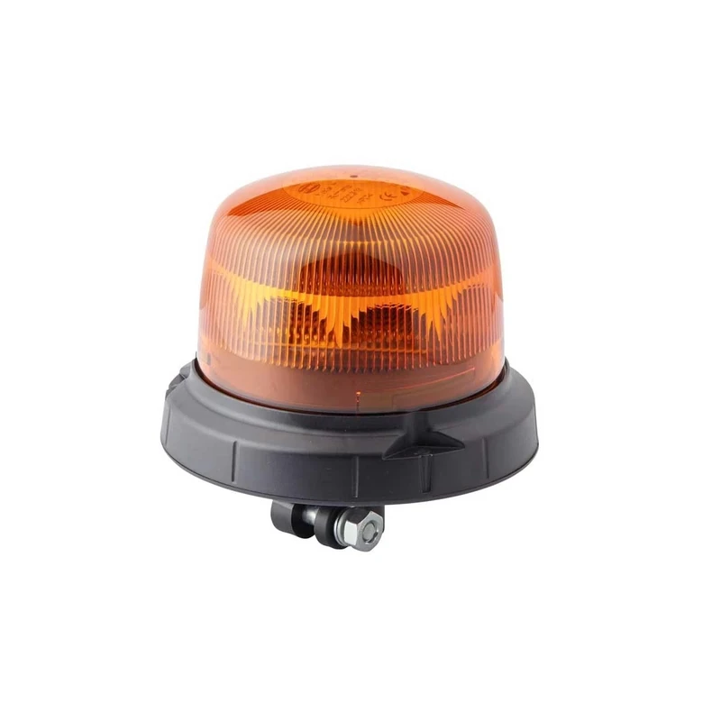 HELLA 2RL 014 979-011 LED-Rotating Beacon - RotaLED Compact - 12/24V - Amber - Flexible pipe sockets