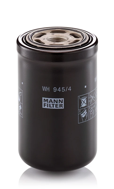 MANN-FILTER WH 945/4 Oil Filter Hydraulics filter - for Off-Highway Applications