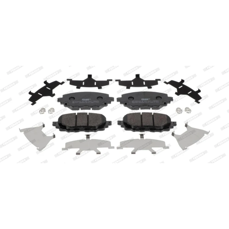 FERODO BRAKE PADS | FDB4873 | FRONT | FOR ABARTH 124 SPIDER 2016- | OE-MATCHING QUALITY | ECO-FRICTION FUSE+ TECHNOLOGY