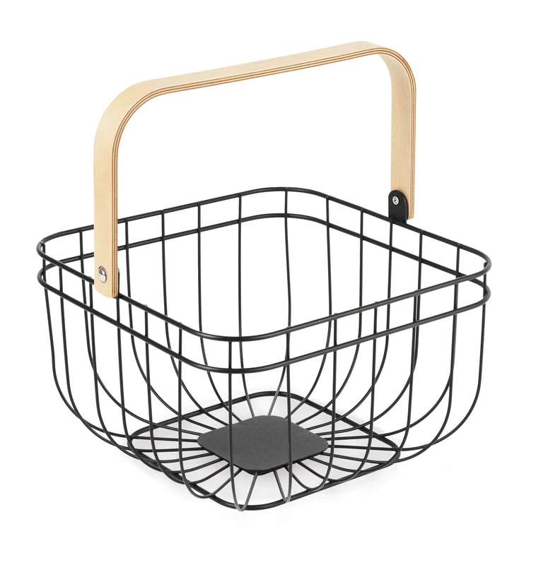Square Iron Fruit Basket