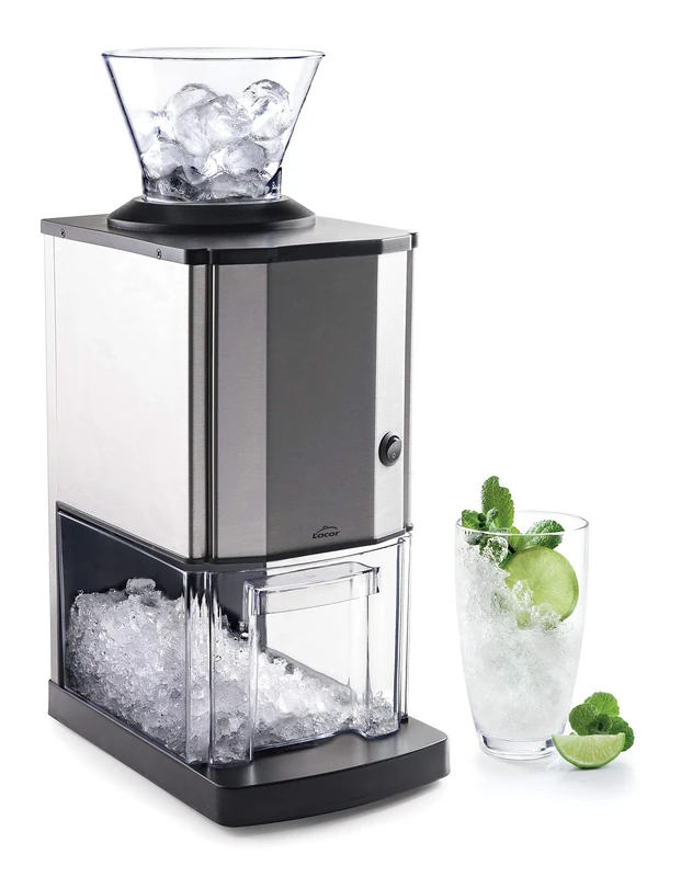 Lacor 69313 69313-Pro Ice Chopper, 12 kg/h, 80 W, 2'80 L, Stainless Steel