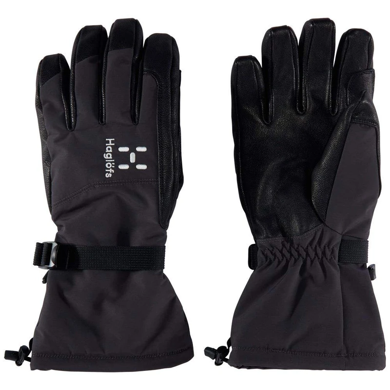 HAGLOFS 604438_43V NIVA Gloves Unisex TRUE BLACK/SLATE Size 11