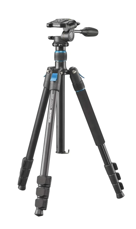Cullmann - 52226 - Rondo 460M RW20 all-round tripod with 3-way head, load capacity 4kg, packing size 43.5cm, extension height 157.5cm
