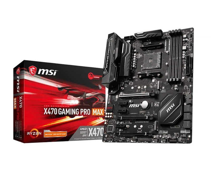 CARTES MERES MSI SOCKET AMD AM4 X470 GAMING PRO MAX 911-7B79-010