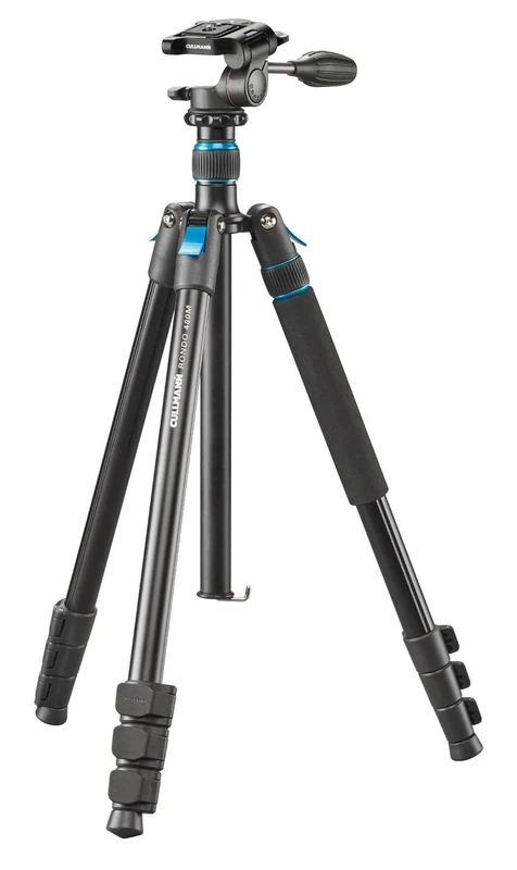 Cullmann - 52230 - Rondo 480M RW20 All-round tripod with 3-way head, load capacity 4kg, packing size 48cm, extension height 183cm,black