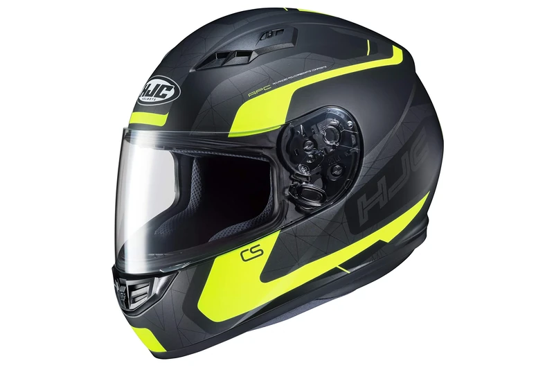 Motorcycle helmets HJC CS 15 DOSTA MC4HSF, Black/Yellow, M - Image 1