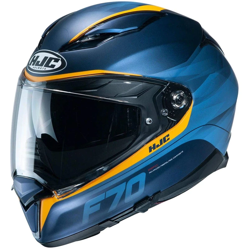 HJC Motorcycle helmets F70 FERON MC2SF, Blue/Orange, S