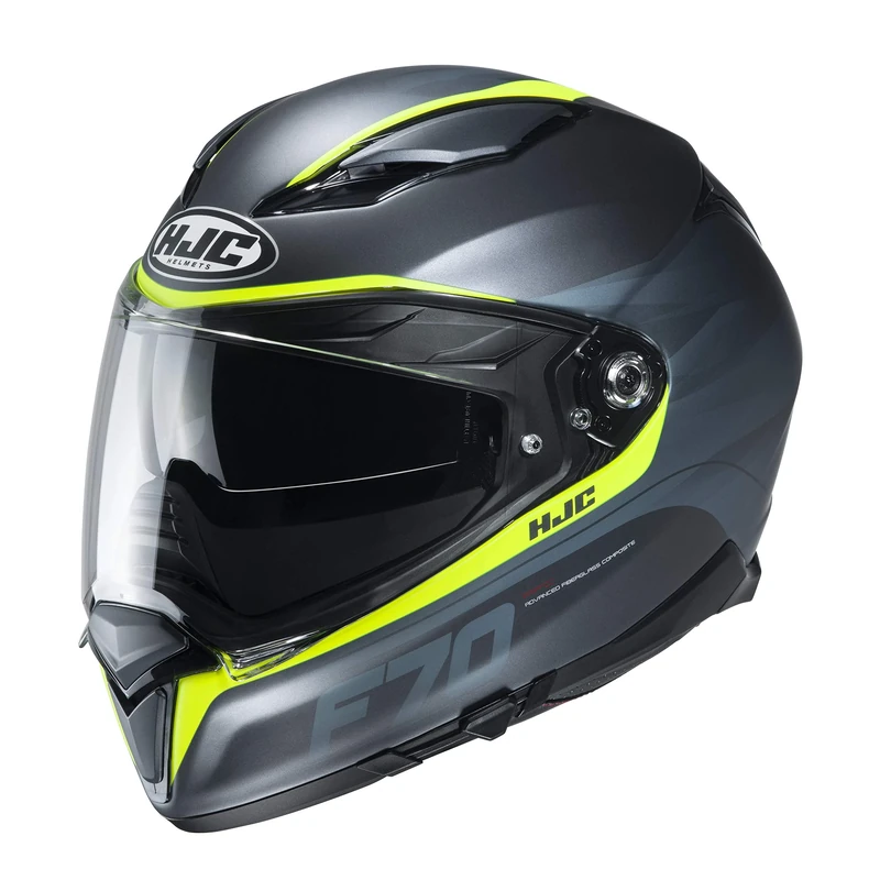 Motorcycle helmets HJC F70 FERON MC4HSF, Black/Yellow, M