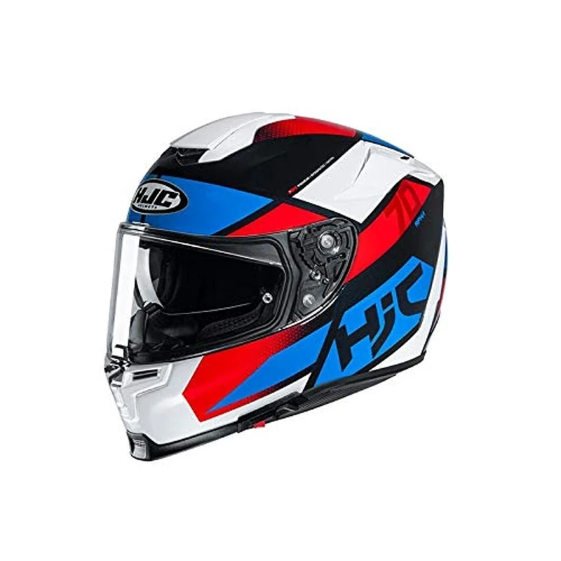 Motorcycle helmets HJC RPHA 70 DEBBY MC21, Black/White/Blue/Red, L