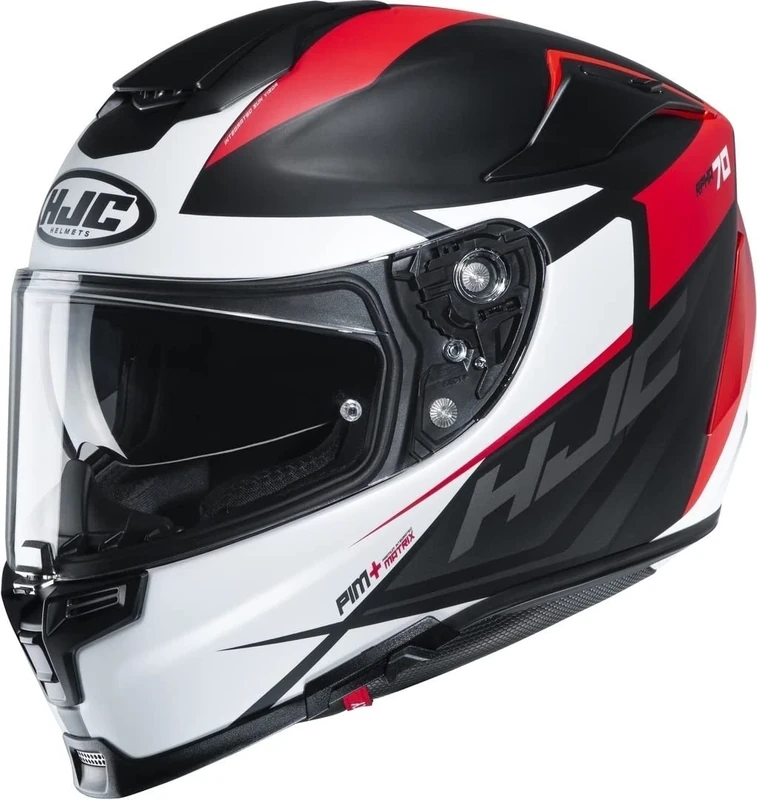 HJC Motorcycle helmets RPHA 70 SAMPRA MC1SF, Black/White/Red, XL